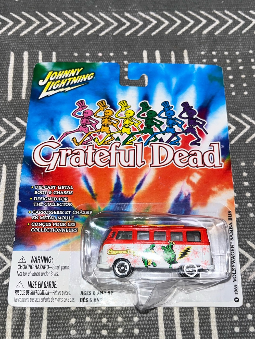 Grateful Dead Die-Cast Model Car Van Die Cast Metal Body & Chassis